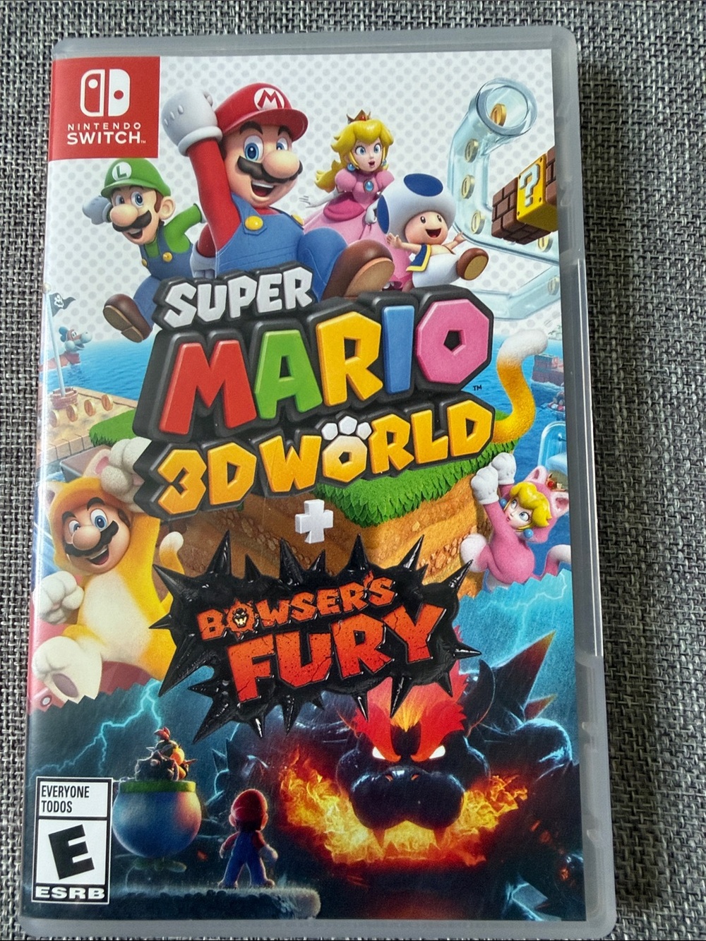 Nintendo Switch !!! Super Mario 3D World + Bowser's Fury - excellent condition